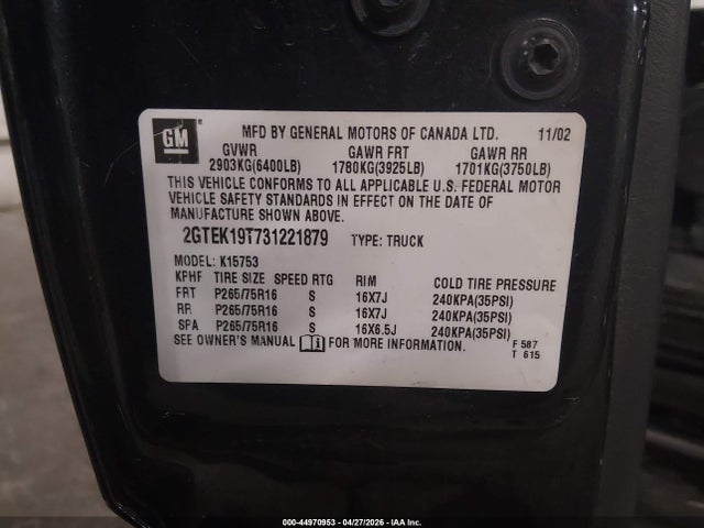 GMC Sierra 1500 Sle