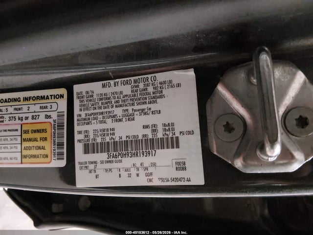 Ford Fusion Se