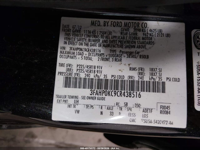 Ford Fusion Sport