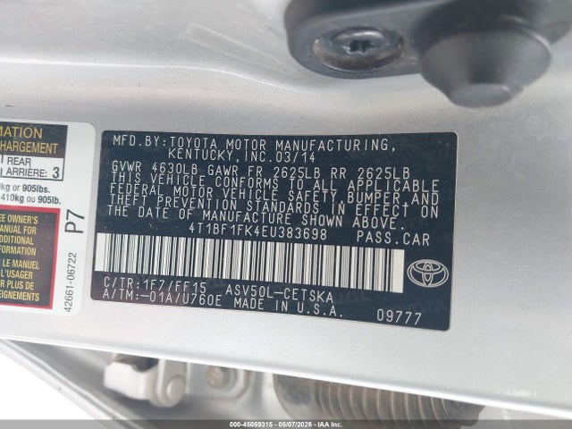 Toyota Camry Se