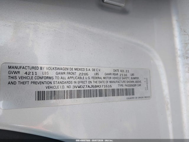 Volkswagen Jetta 2.5l Se