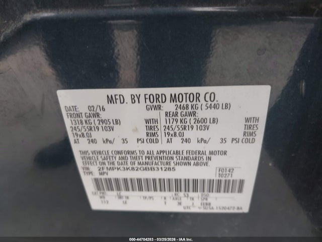 Ford Edge Titanium