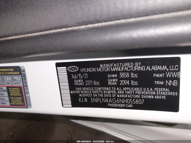 Hyundai ELANTRA Sel