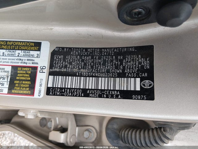 Toyota Camry Le
