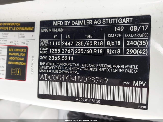 Mercedes-Benz GLC 4matic
