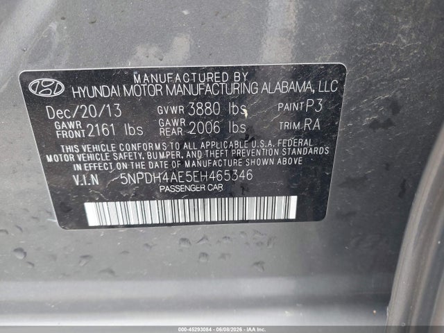 Hyundai ELANTRA Se