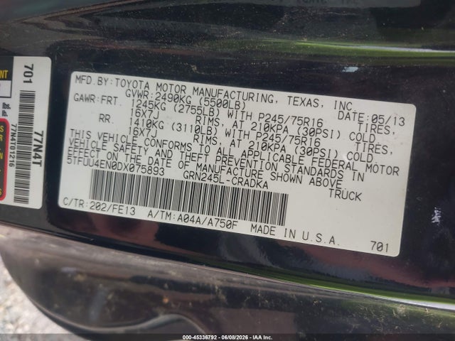 Toyota Tacoma Base V6