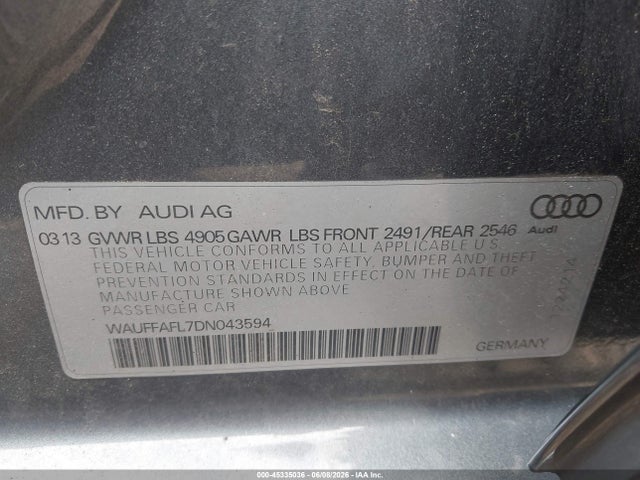 Audi A4 2.0t Premium