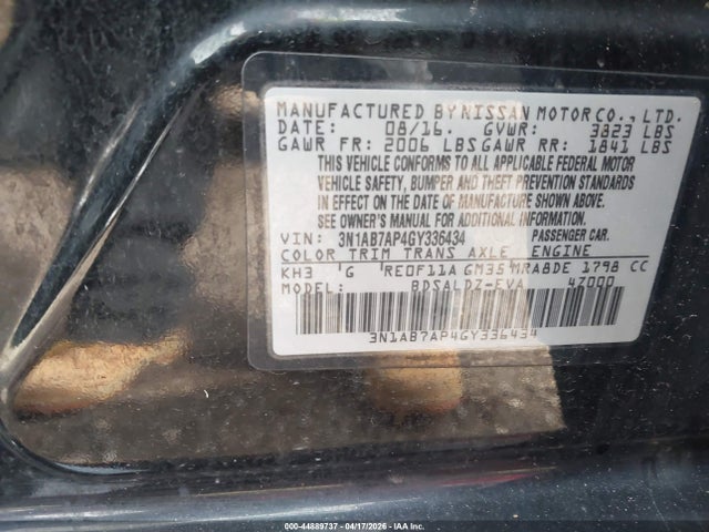 Nissan Sentra Sv