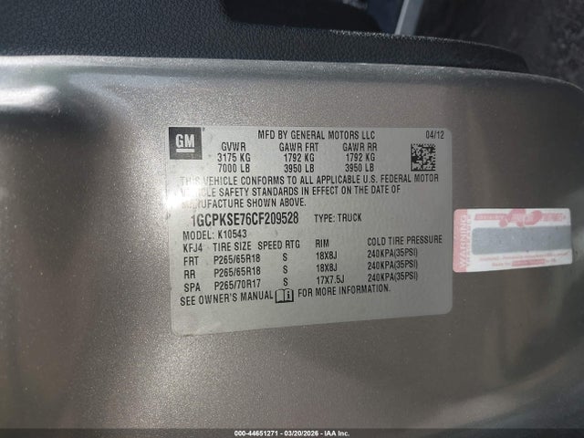Chevrolet Silverado 1500 Lt