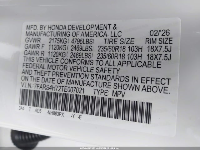 Honda CR-V Ex-l Awd