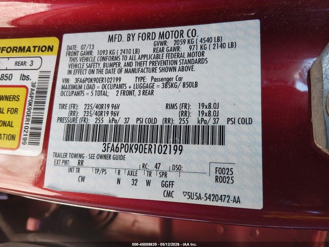 Ford Fusion Titanium