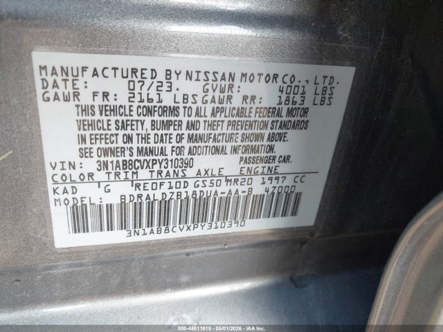 Nissan Sentra Sv Xtronic Cvt