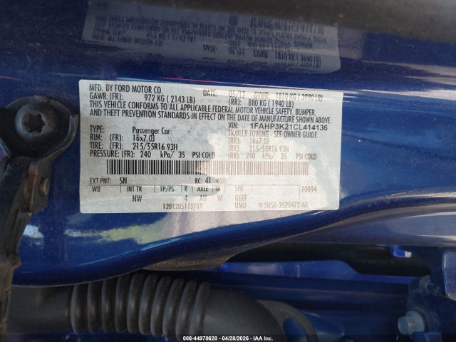 Ford Focus Se