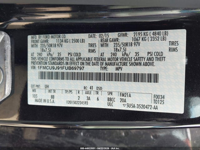 Ford Escape Titanium