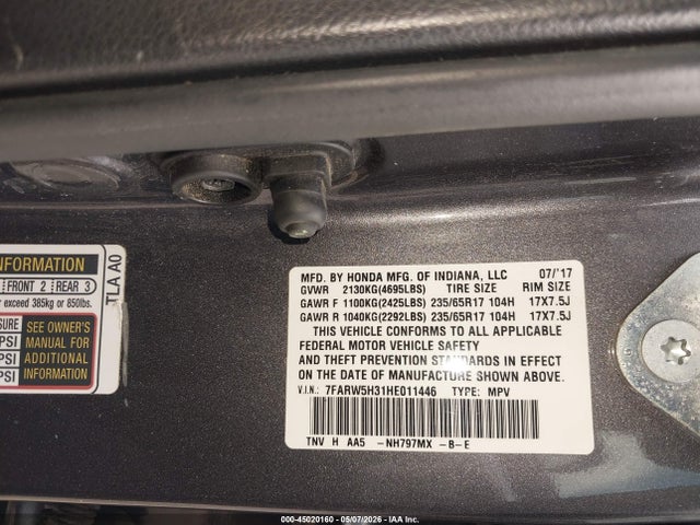 Honda CR-V Lx