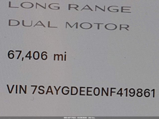 Tesla Model Y Long Range Dual Motor All-wheel Drive