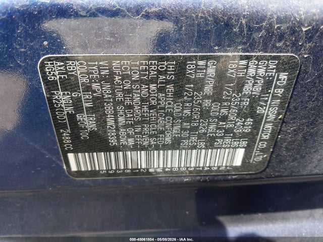 Nissan Rogue Sv Intelligent Awd