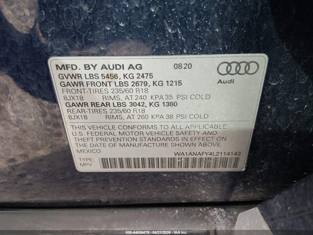 Audi Q5 Premium 45 Tfsi Quattro S Tronic