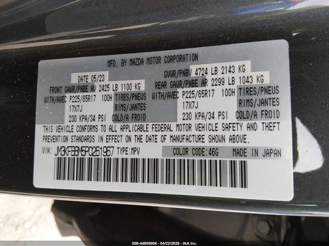 Mazda Cx 2.5 S Select