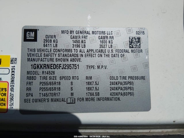 GMC Acadia Sle-1