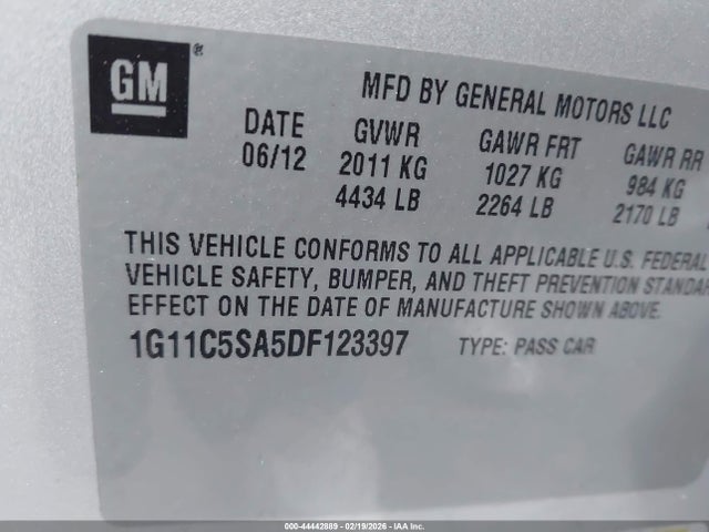 Chevrolet Malibu 1lt