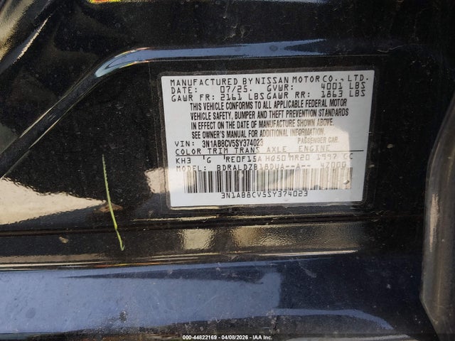 Nissan Sentra Sv