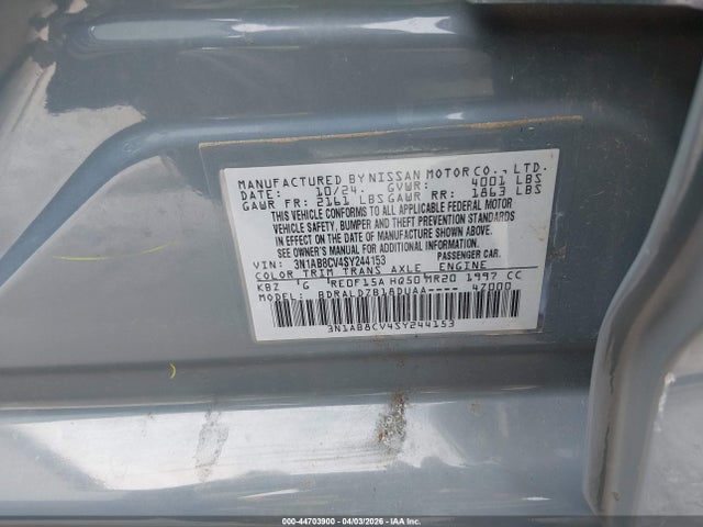 Nissan Sentra Sv