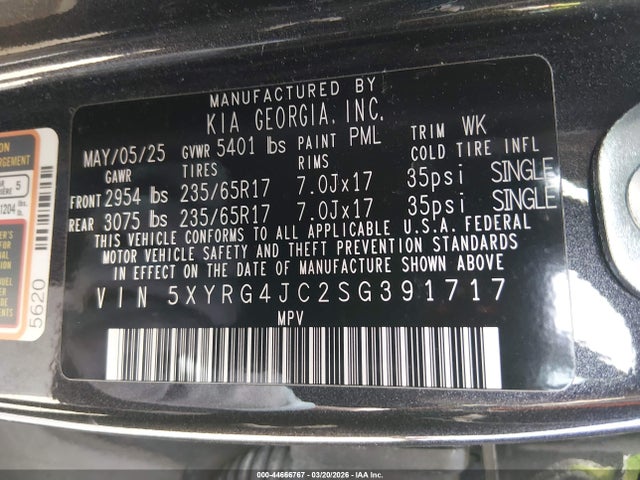 Kia Sorento Lx