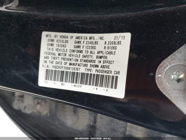 Honda Accord Lx