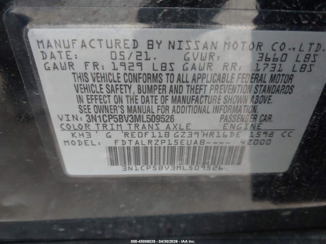 Nissan Kicks S Xtronic Cvt