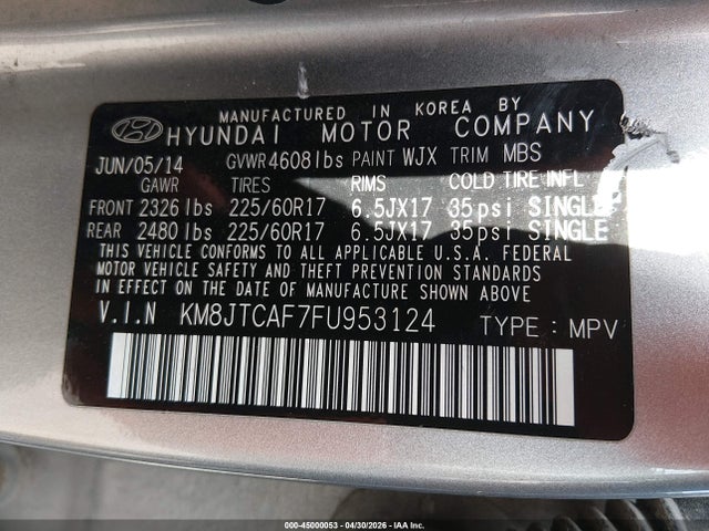 Hyundai TUCSON Gls