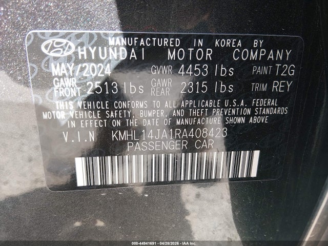 Hyundai SONATA Sel