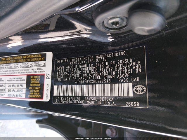 Toyota Camry Se