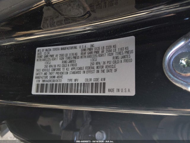 Mazda Cx Premium Package