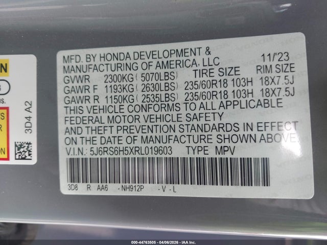 Honda CR-V Hybrid Sport