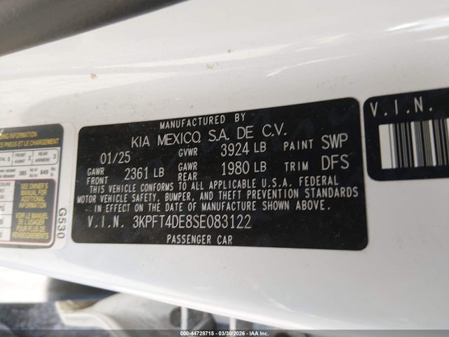 Kia K4 Lx