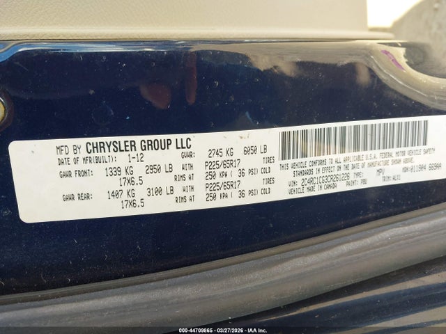 Chrysler Town & Country Touring-l