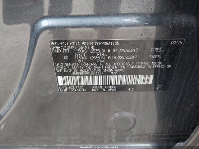 Toyota RAV4 Xle