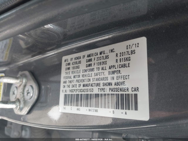 Honda Accord 2.4 Lx