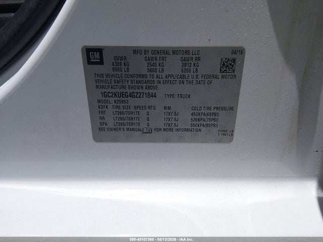 Chevrolet Silverado 2500 Wt