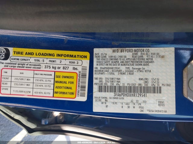 Ford Fusion Se