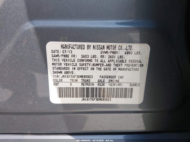 INFINITI Q50 Hybrid Premium