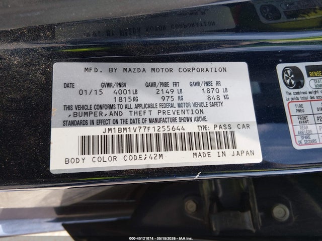 Mazda Mazda3 I Touring