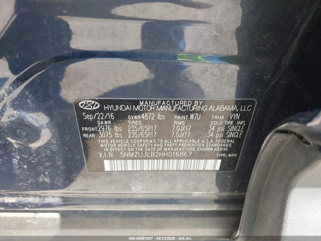Hyundai SANTA FE 2.4l