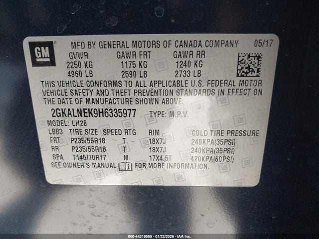 GMC Terrain Sle-2