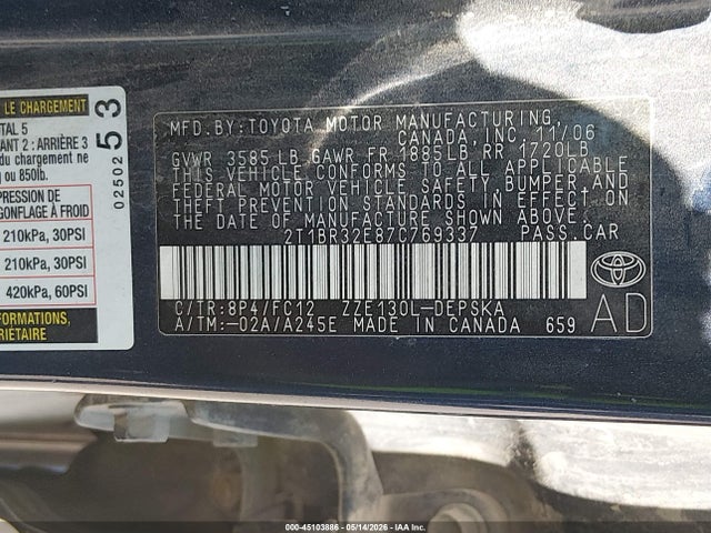 Toyota Corolla S