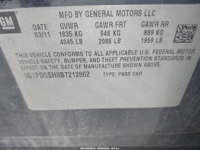Chevrolet Cruze Ls