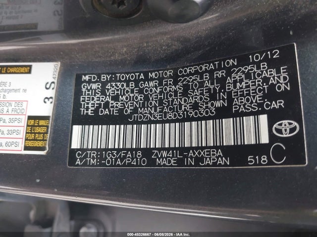 Toyota Prius v Three