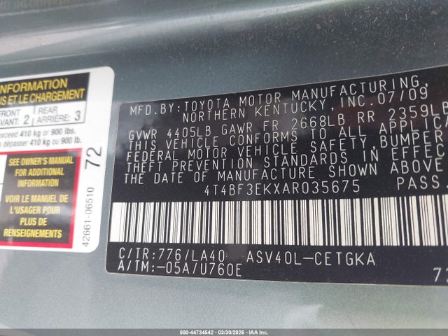 Toyota Camry Xle